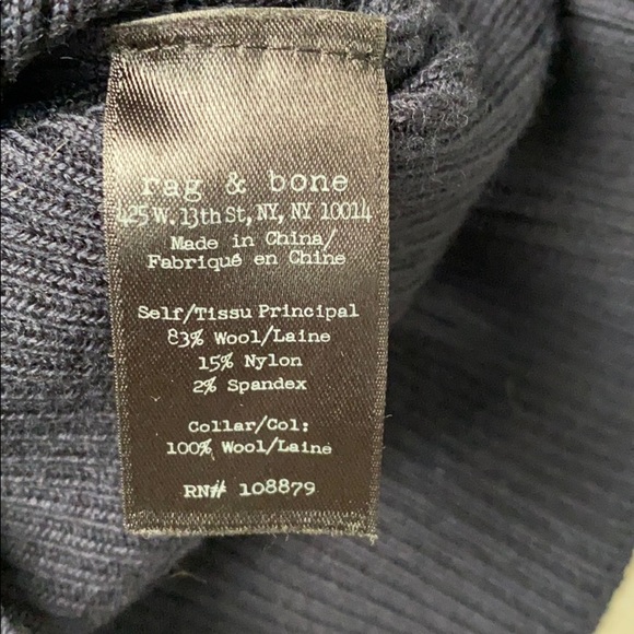 Rag & Bone wool midi sweater dress - Picture 5 of 5